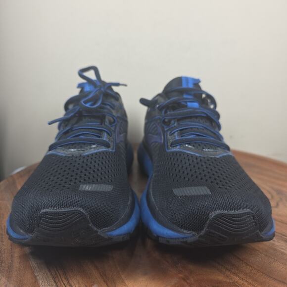 Brooks Ghost 12 Mens Black And Blue Size 11 Athletic Running Shoes 1103161D024 - Picture 4 of 12